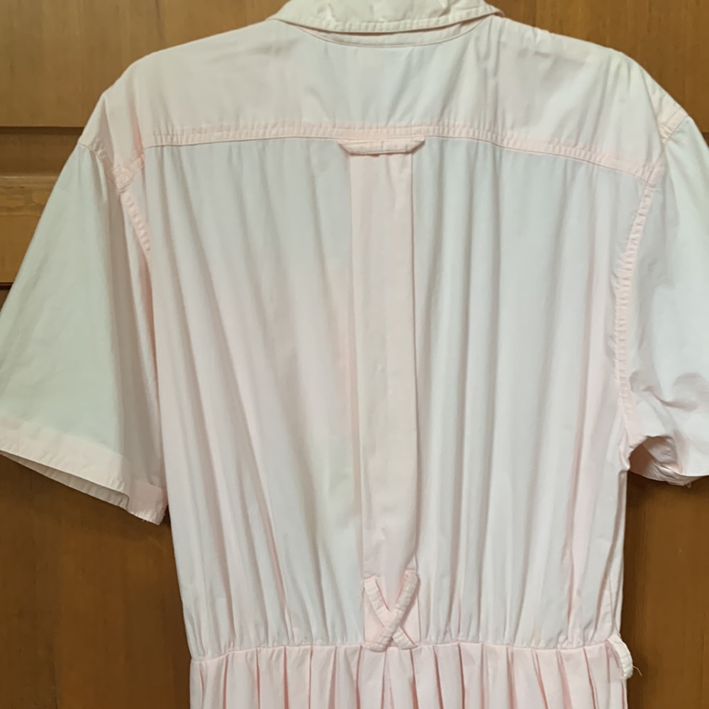 Vintage 50s Cotton Shirtwaist Dress - Picture 4 of 8